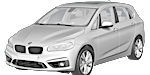 BMW F45 C2823 Fault Code